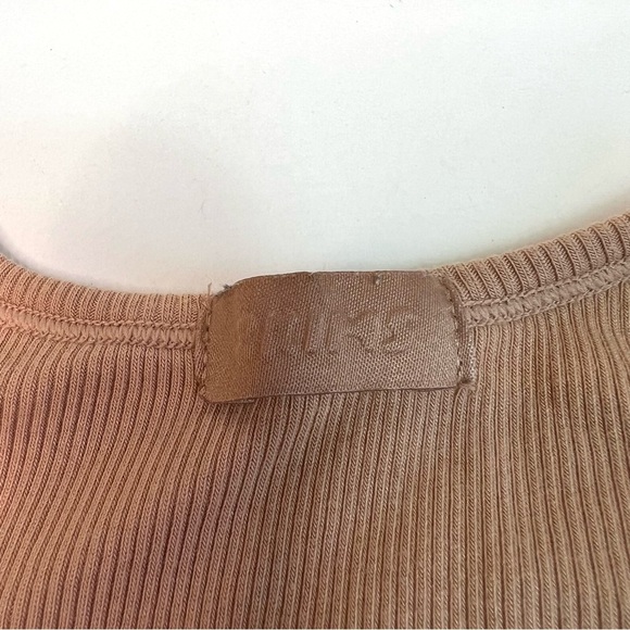 SKIMS Boyfriend Cotton Blend Ribbed Tank Size Small - Picture 7 of 9